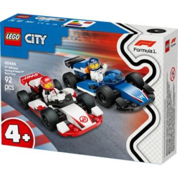 LEGO City 60464 F1-es Williams racing és haas F1 versenyautók kép