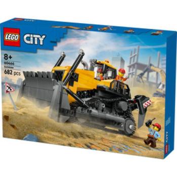 LEGO City 60466 Sárga buldózer homlokrakodóval kép
