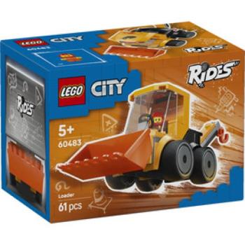 LEGO City 60483 Járgányok – építőipari rakodó kép