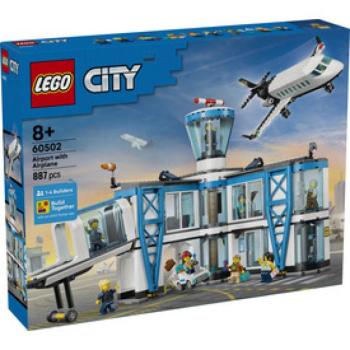 LEGO City 60502 Repülőtér egy repülőgéppel
