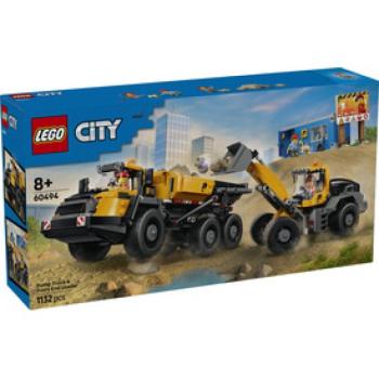 LEGO City big Vehicles 60494 Homlokrakodó és billenőplatós teherautó kép