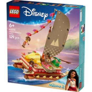 LEGO Disney Princess 43270 Vaiana kalandokkal teli kenuja kép