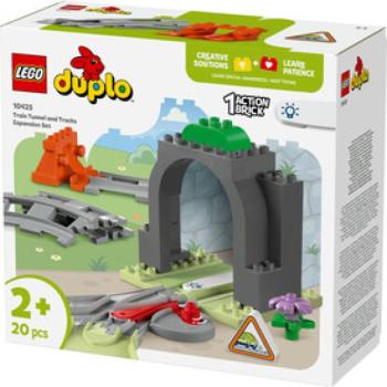 LEGO DUPLO Town 10425 Vonatalagút és sínek kiegészítő szett kép