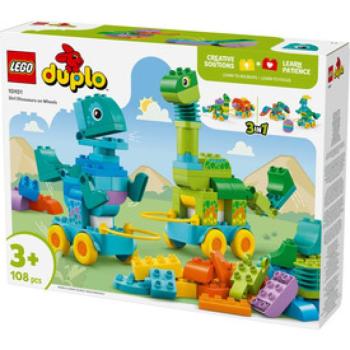 LEGO Duplo town 10451 3 az 1-ben guruló dinók kép