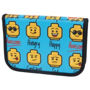 LEGO emojis kék 1 emeletes tolltartó kép