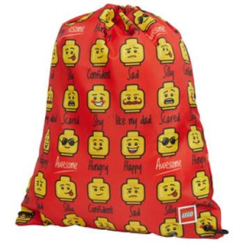 LEGO emojis piros tornazsák kép