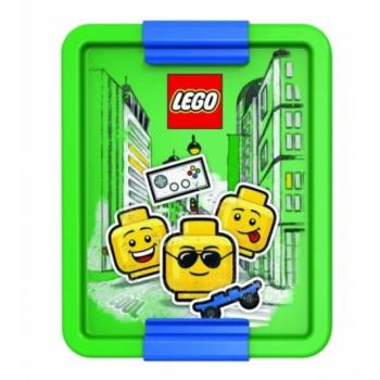 LEGO® ICONIC Boy snack doboz - kék/zöld kép