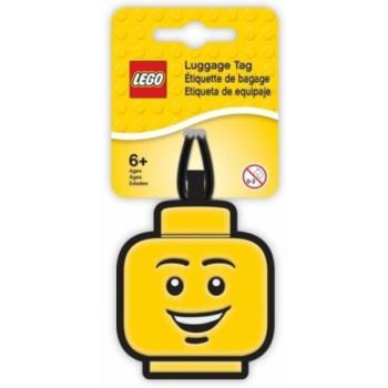 LEGO® ikonikus poggyászcímke – fiúfej