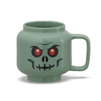 LEGO kerámia bögre 255 ml - zöld csontváz kép