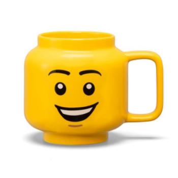 LEGO kerámia bögre 530ml nevetős emoji kép