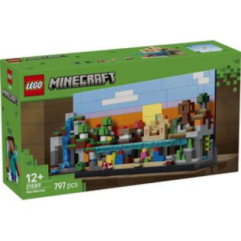 LEGO Minecraft 21589 Minibiomok kép