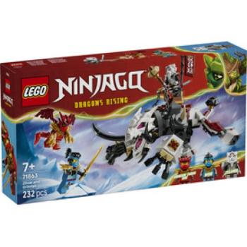 LEGO NINJAGO 71863 Zilvar és Grimtak, a sárkányszörny