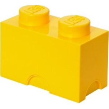 LEGO® tárolódoboz 2 - sárga 125 x 250 x 180 mm kép