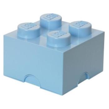 LEGO® tárolódoboz 4 - halványkék 250 x 250 x 180 mm kép