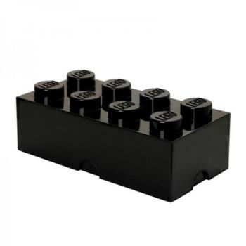 LEGO® tárolódoboz 8 - fekete 250 x 500 x 180 mm kép