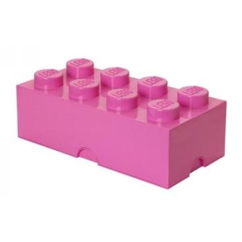 LEGO® tárolódoboz 8 - rózsaszín 250 x 500 x 180 mm