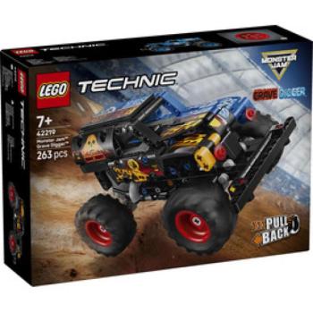 LEGO Technic 42219 Monster jam grave digger tűz és jég kép