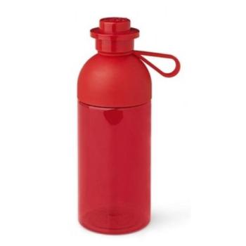 LEGO® üveg átlátszó 0,5 l - piros kép