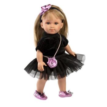 Llorens 53553 ELENA - valósághű baba puha szövettesttel - 35 cm kép