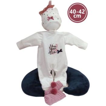 Llorens M740-50P ruha ÚJSZÜLETETT babához, 40-42 cm méret kép