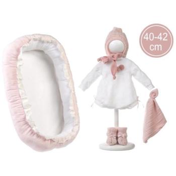 Llorens M740-88 baba ruha ÚJSZÜLÖTT baba méret 40–42 cm kiegészítőkkel kép