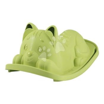 Macska hinta Green Cat Rocker Life Smoby zöld ergonomikus ülőkével UV védelemmel 18 hó-tól kép