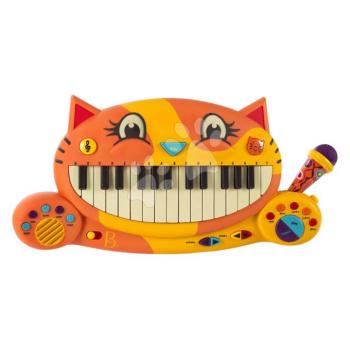 Macskazongora Meowsic B-Toys elektronikus dallamokkal és dalokkal 24 hó-tól
