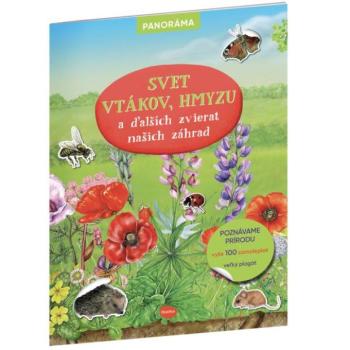 MADÁR, ROVAR ÉS MÁS ÁLLATOK KERTÜNKBEN – Könyv poszterrel és matricákkal kép