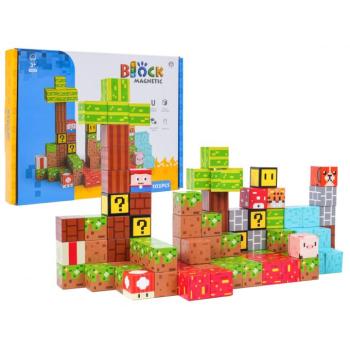 Mágneses 3D kocka készlet 102 db kép