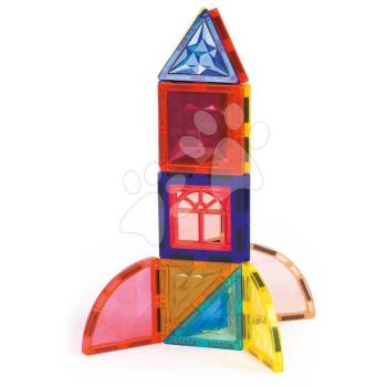 Mágneses építőjáték járművek Magnetic Vehicle Set Ludi 63 darabos kép