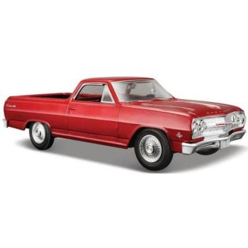 Maisto - 1965 Chevrolet El Camino, met. piros, 1:24 kép