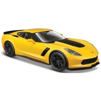 Maisto - 2015 Corvette Z06, sárga, 1:24 kép