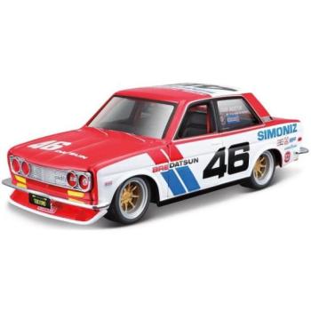 Maisto - BRE Datsun 510, piros, Tokyo Mods, 1:24