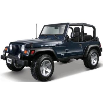 Maisto - JEEP WRANGLER RUBICON, metálkék, 1:18 kép