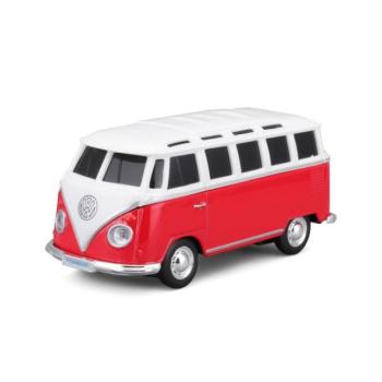 Maisto RC - DIE-CAST METAL világítással, Volkswagen Van Samba, 1:41, 2,4 GHz, USB, XTR, Kék kép