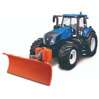 Maisto RC - New Holland traktor tolólappal, 2,4 Ghz kép