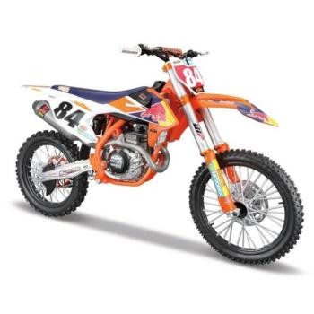 Maisto - Red Bull KTM 450 SX-F Factory Edition 2018, #84 Jeffrey Herlings, 1:6 kép