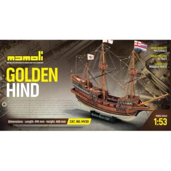 MAMOLI Golden Hind 1577 1:53 készlet kép