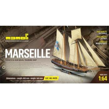 MAMOLI Marseille 1764 1:64 kit kép
