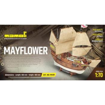 MAMOLI Mayflower 1609 1:70 készlet kép