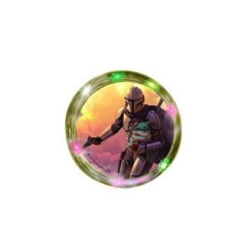 Mandalorian Grogu jojó fényhatásokkal kép