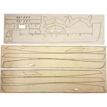 Mantua Model Galaxy 53ft luxus jacht 1:25 készlet kép