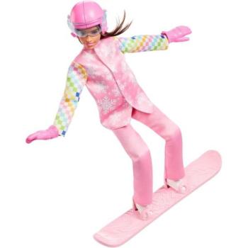 Mattel Barbie You Can Be Anything snowboardos kép