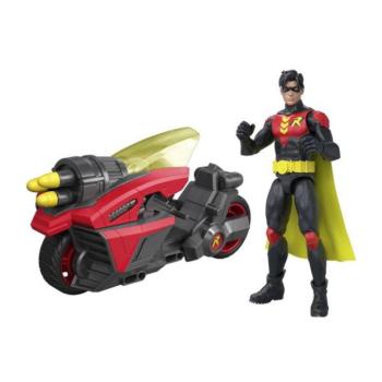 Mattel DC Akciófigura hangokkal Robin 15cm kép
