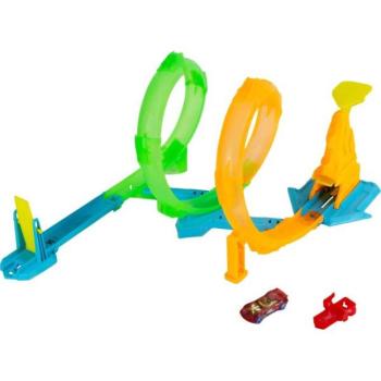 Mattel Hot Wheels Neon speeder dupla hurok dupla hurok kép