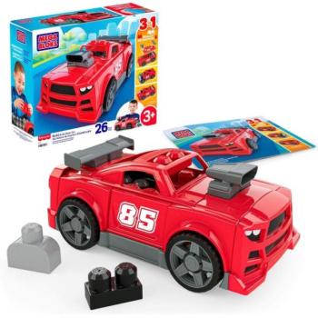 Mattel Mega Bloks 3 az 1-ben versenyautó építőkészlet kép