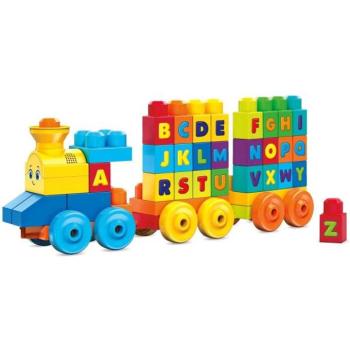 Mattel Mega Bloks Zenés vonat FWK22 betűkkel kép