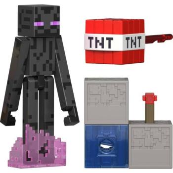 Mattel MINECRAFT® Redstone Charged figura ENDERMAN 12cm kép