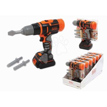 Mechanikus fúrógép Black&Decker Mechanical Drill Smoby fúrószárakkal kép