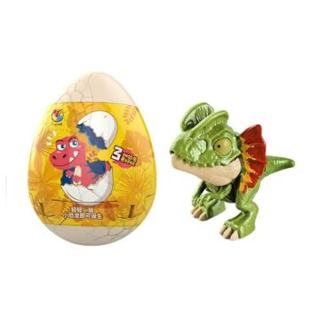 Meglepetés dínó kinyitható tojásban - harapós dinoszaurusz bébi 6 mozgatható izülettel (BBJ) kép
